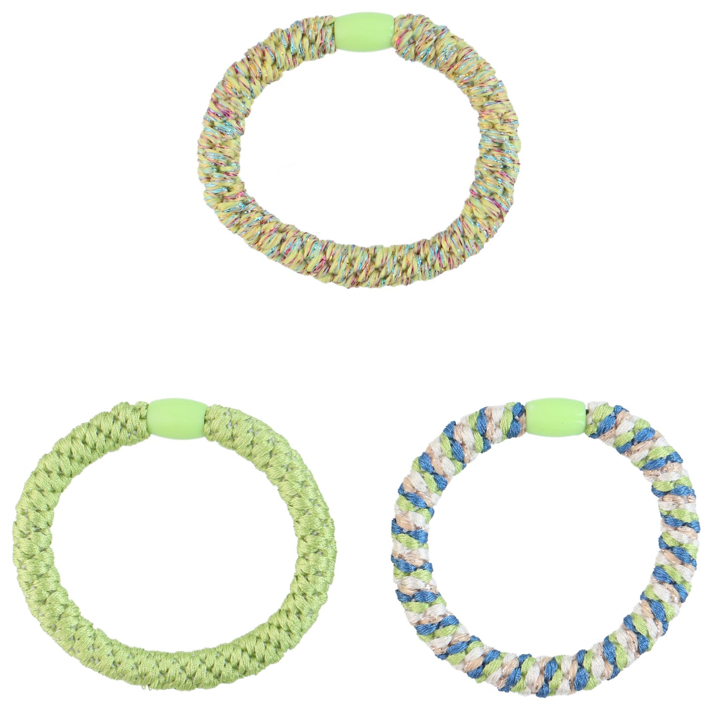 Hårstrikk i flere farger