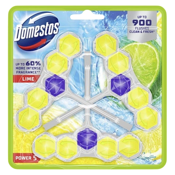 Domestos WC-Block Lime 3pk