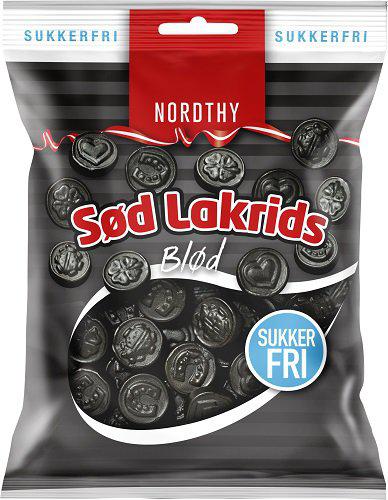 Nordthy Søt Lakris Sukkerfri 75g