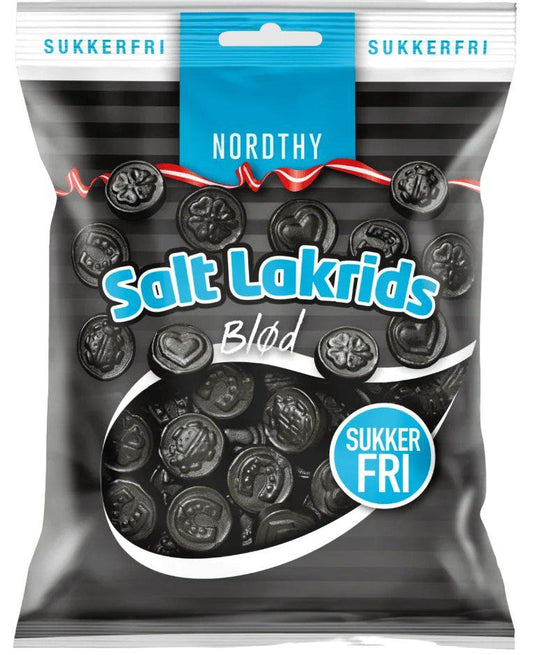 Nordthy Salt Lakris Sukkerfri 75g