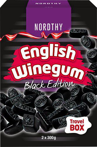 Nordthy Vingummi Black 600g