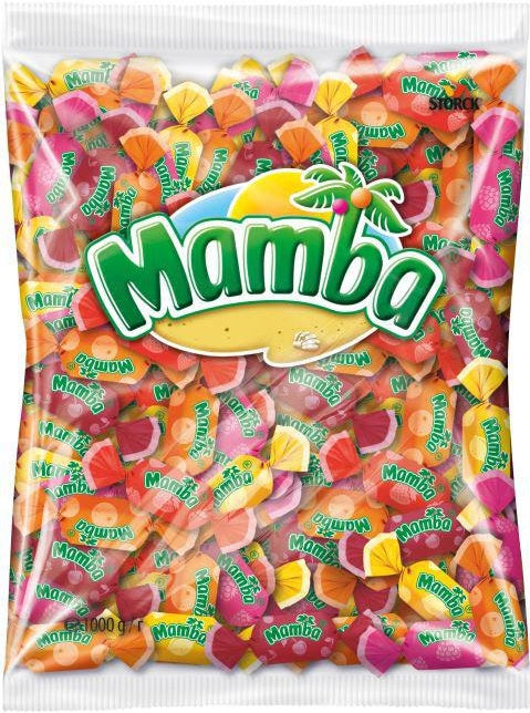 Mamba 1kg Fruktkarameller