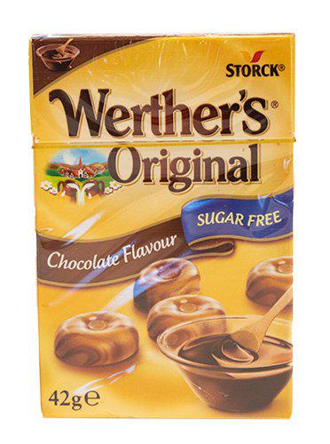 Werther's Original Sjokolade Sukkerfri 42g