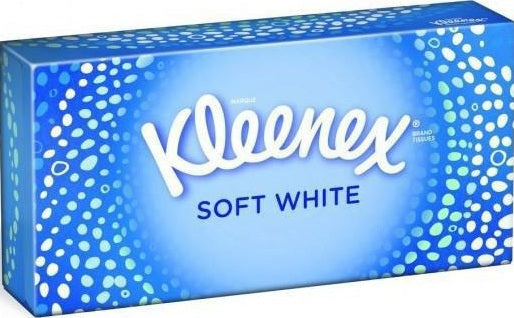 Kleenex Servietter Soft White Box 70stk