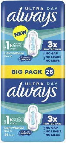 Always Ultra Normal med Vinger 26stk