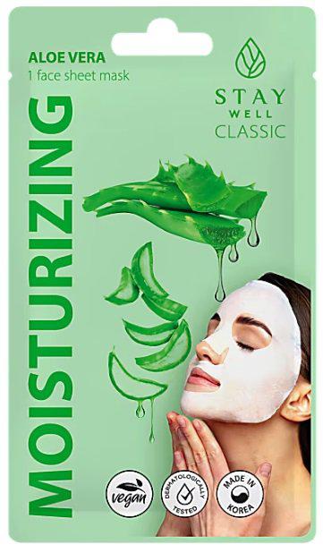 Stay Well Sheet Mask Aloe Vera Moisturizing
