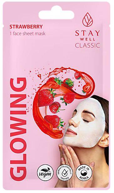 Stay Well Sheet Mask Strawberry Glowing
