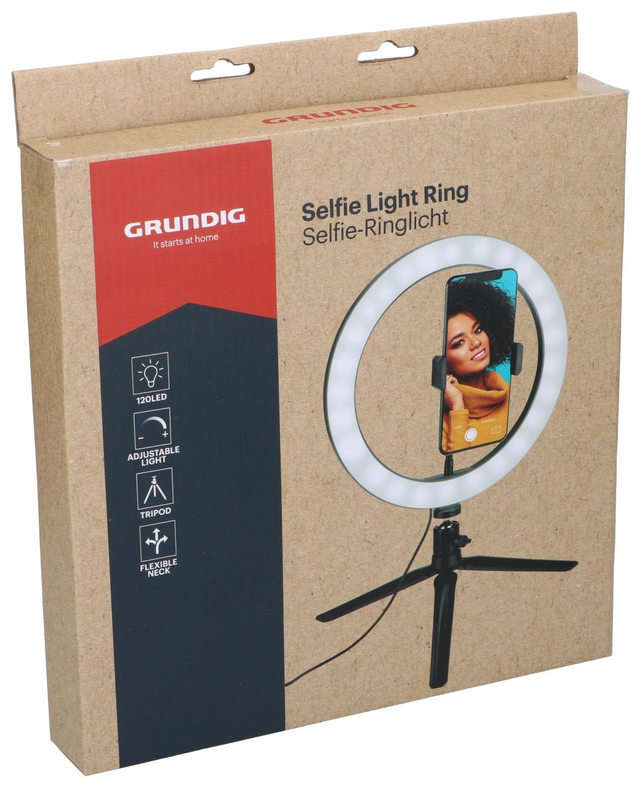 Grundig lysring til mobilkamera