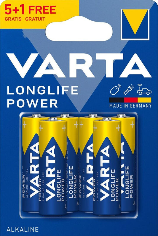 VARTA Longlife Power AAA 6pk