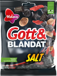 Malaco Gott & Blandat Salt 150G