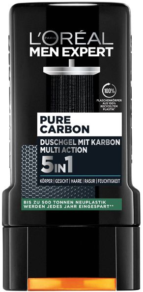 L'Oreal Men Expert Shower Gel Carbon Clean, 250ml