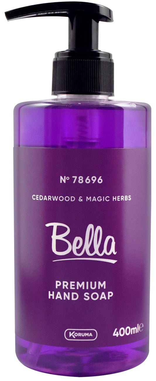 Bella Håndsåpe Cedarwood & Magic Herbs, 400ml