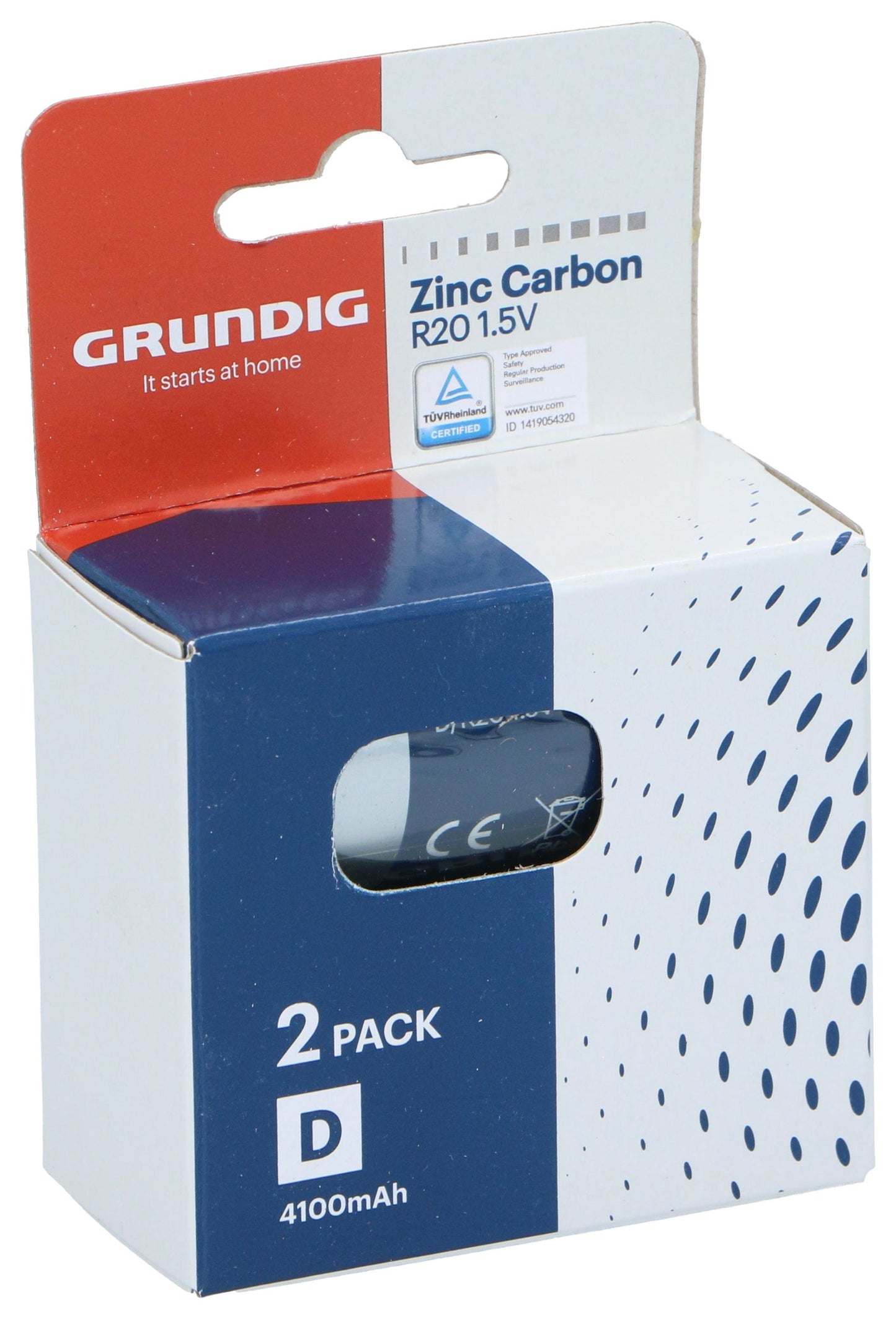 Grundig D/R20 batterier, 2stk