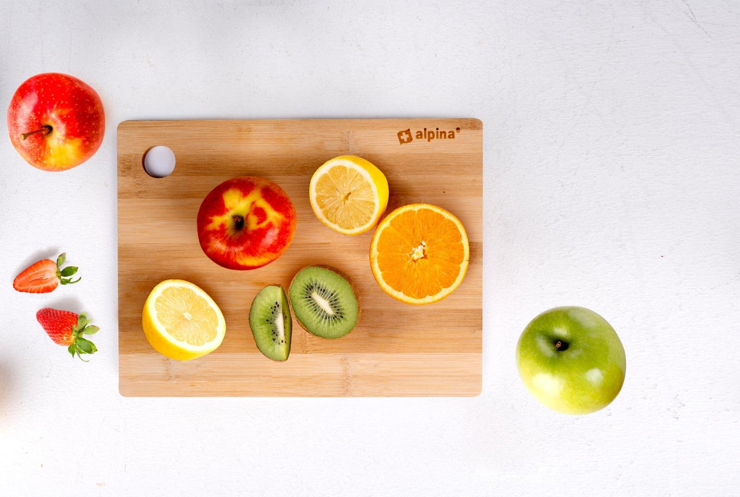 Skjærebrett i bambus, 30x23cm