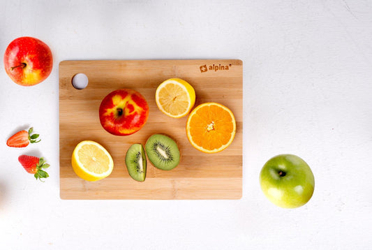 Skjærebrett i bambus, 30x23cm