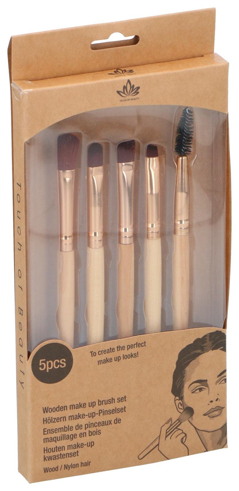Makeup brush sett 5stk, 15,5cm