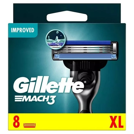 Gillette Mach 3 Baberblader, 8pk