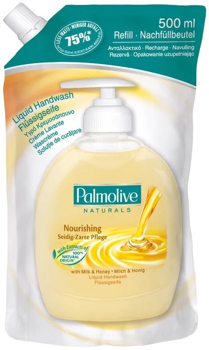 Palmolive Håndsåpe Milk & Honey Refill, 500ml