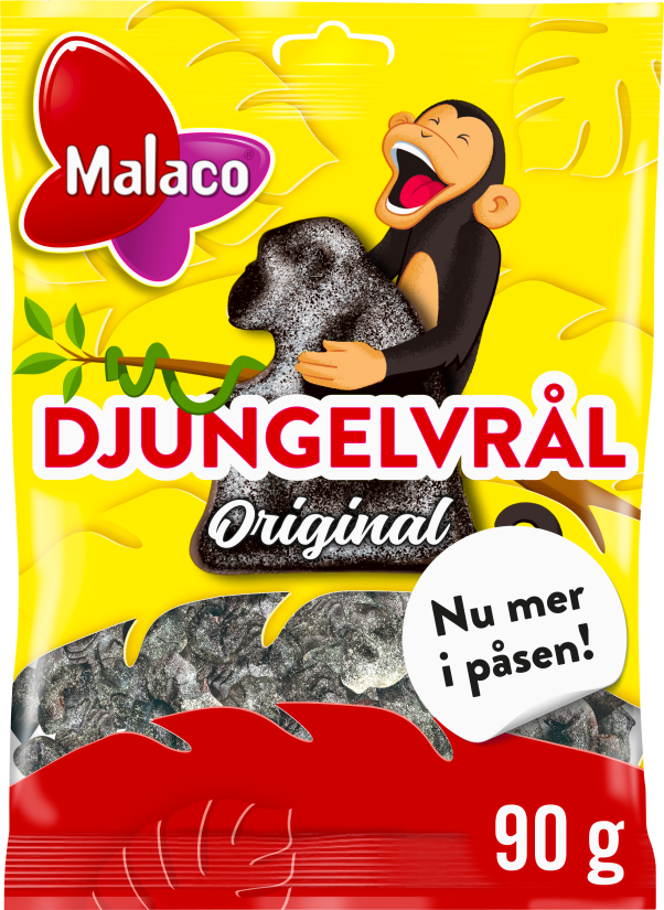 Malaco Djungelvrål 90G