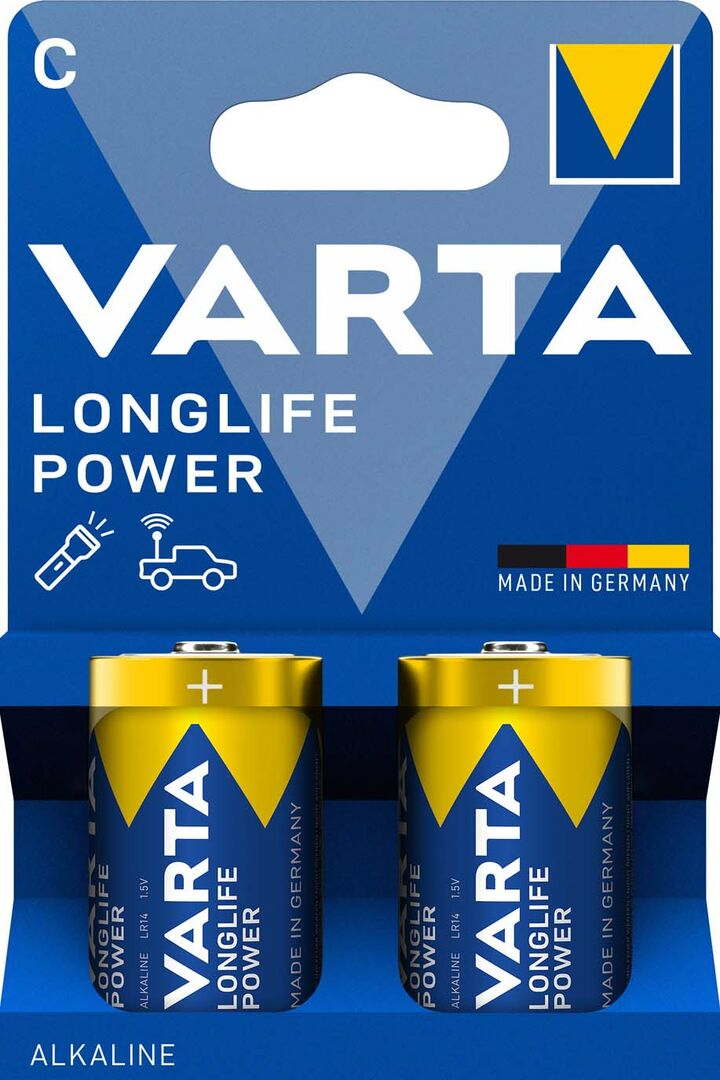 VARTA Longlife Power C 2pk