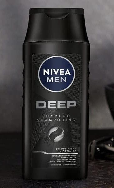 Nivea Men Shampoo Deep Revitalizing, 250ml