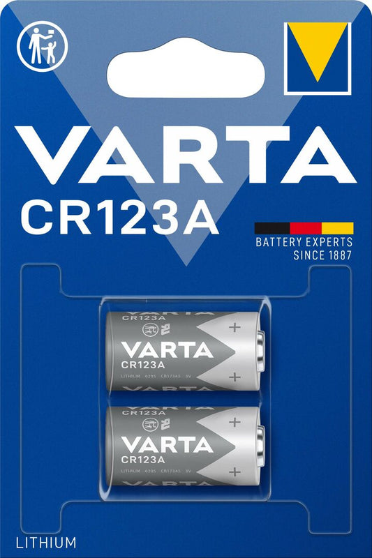 VARTA Lithium CR123A 2pk