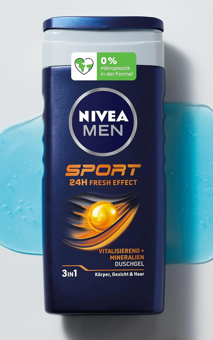 Nivea Men Dusjsåpe Sport, 250ml