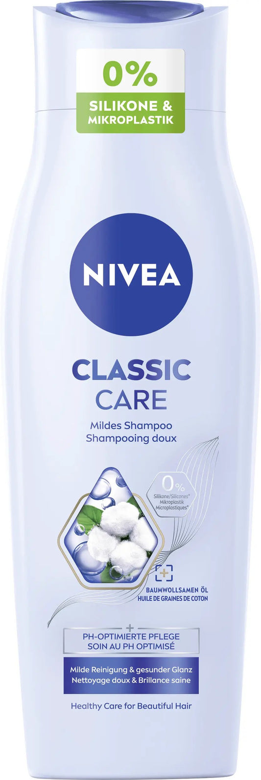 Nivea Shampoo Classic Care Normal Hair, 250ml
