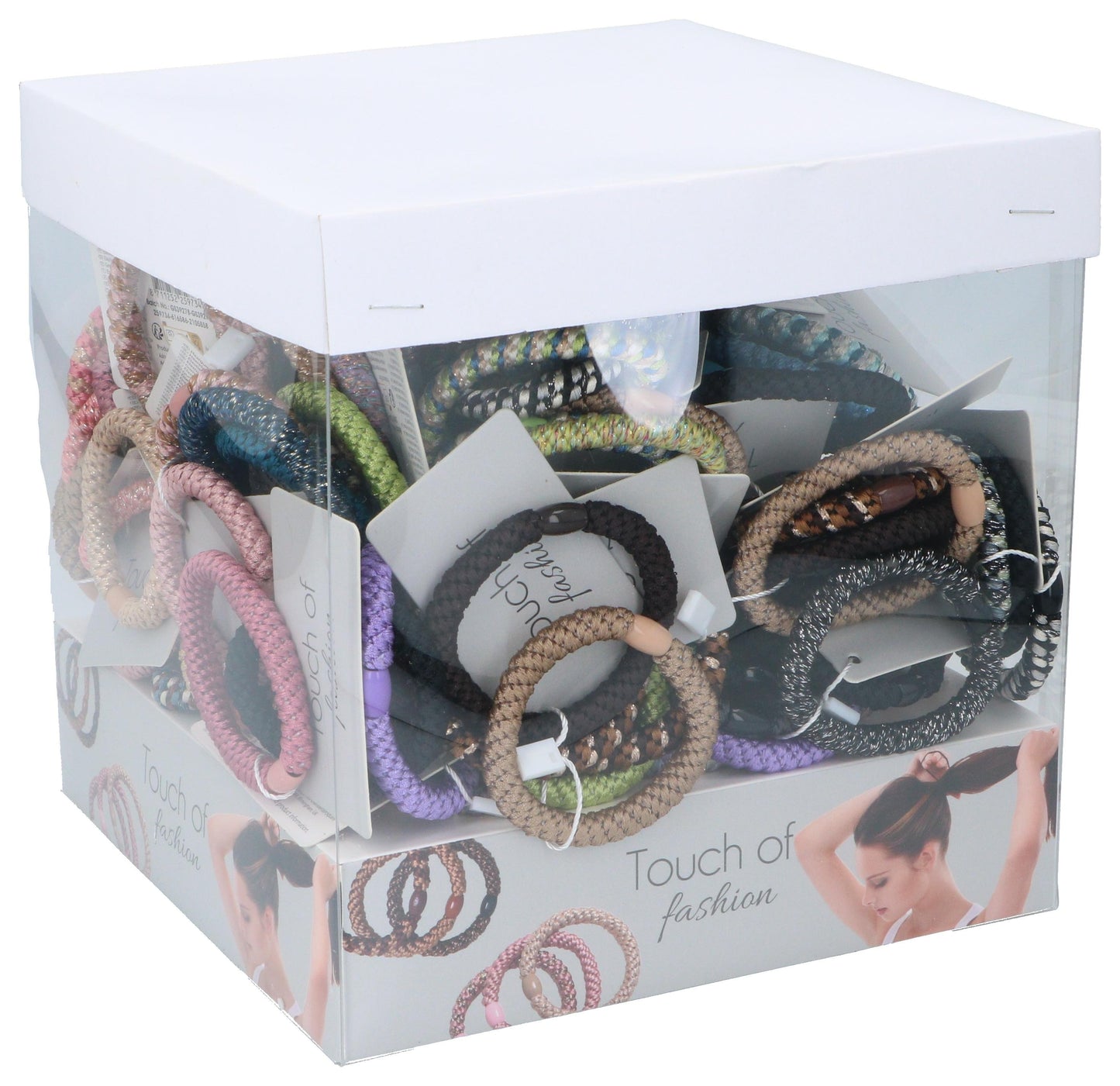 Hårstrikk i flere farger