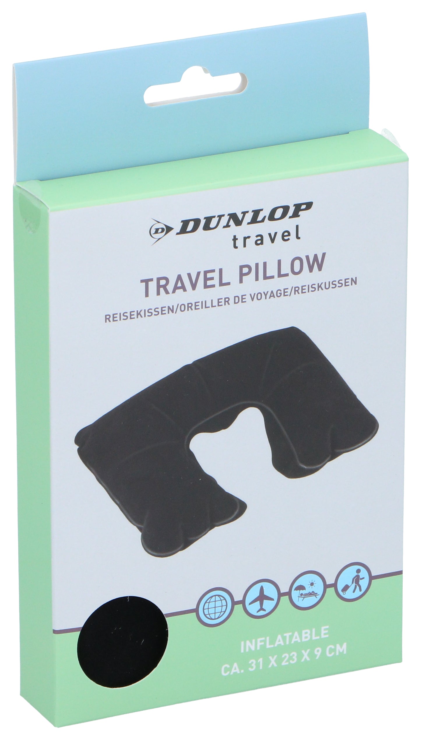 Reisepute oppblåsbar