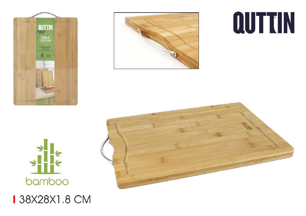 Quttin Skjærebrett i Bambus 38x28x1,8cm