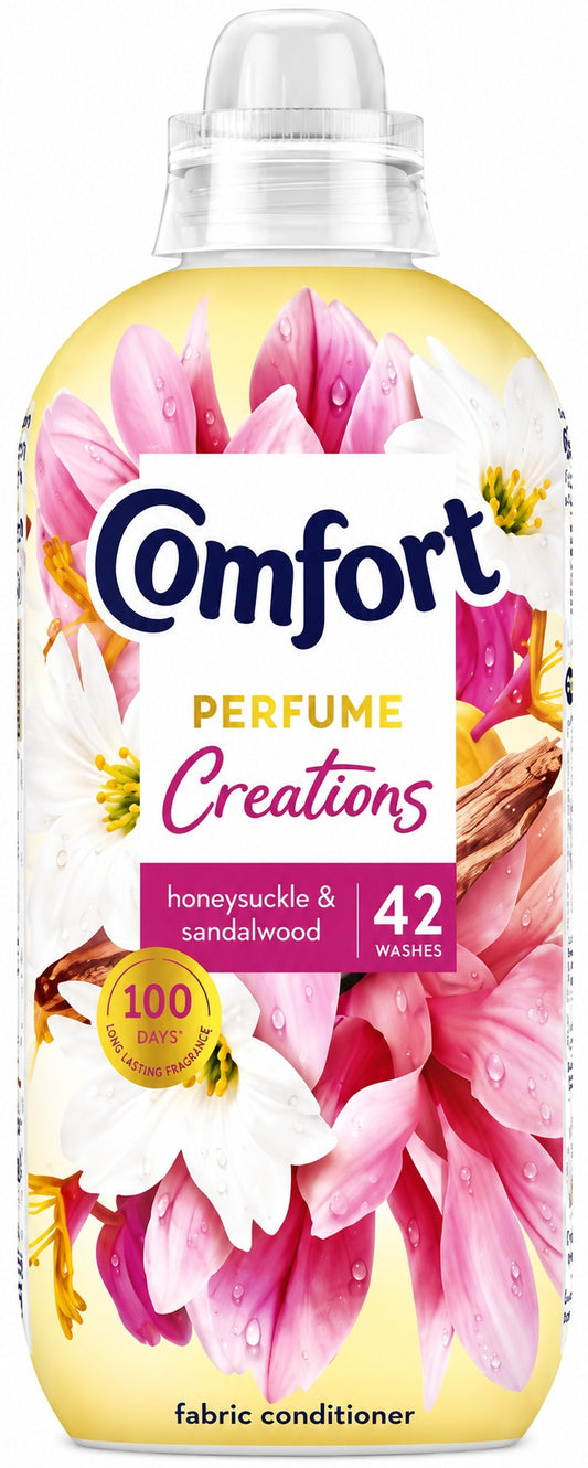 Comfort Tøymykner Honeysuckle & Sandalwood 762ml