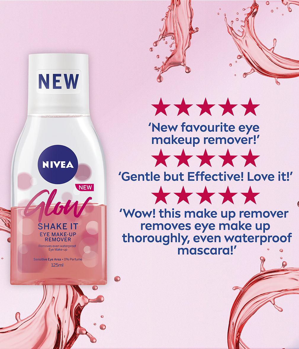 Nivea Glow Eye Make-up Remover 125ml