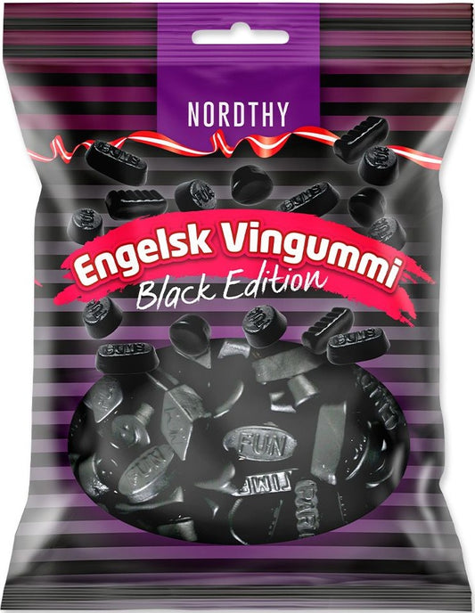 Nordthy Vingummi Black 300g
