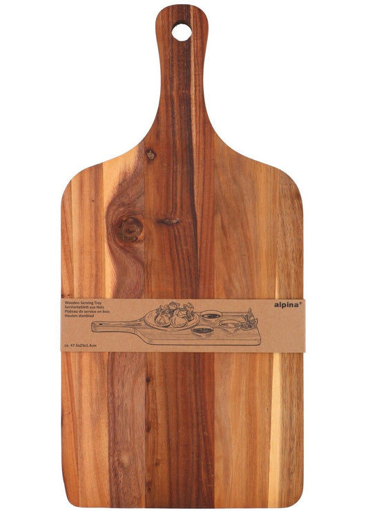 Serverings- og skjærebrett i akasietre 47,5 x 23 x 1,4 cm