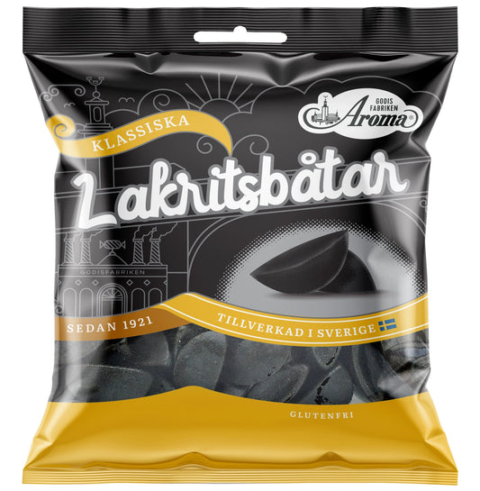 Lakrisbåter 80g