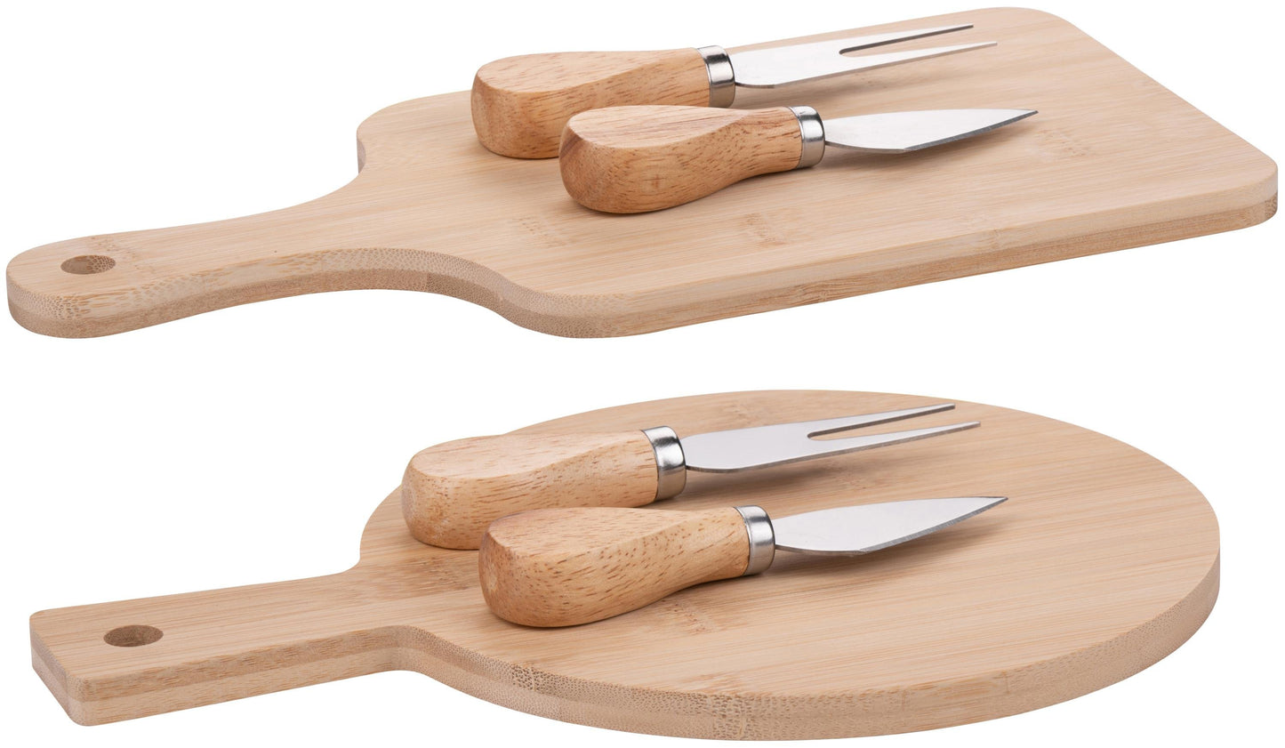 Ostebrett i tre, sett i 3 deler