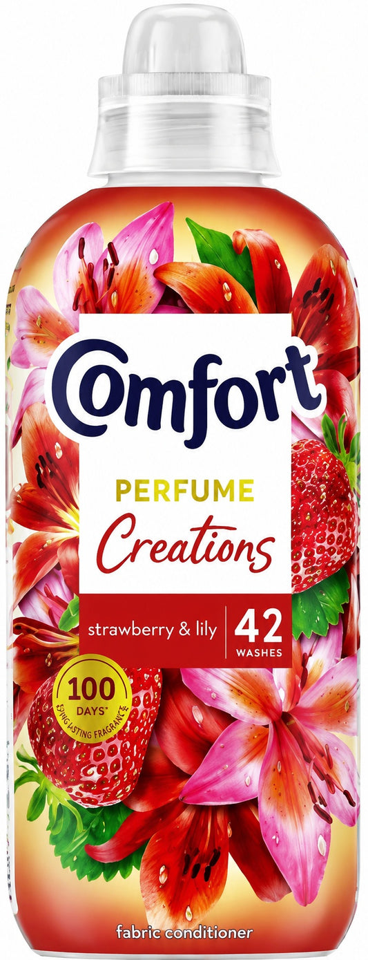Comfort Tøymykner Strawberry & Lily 762ml