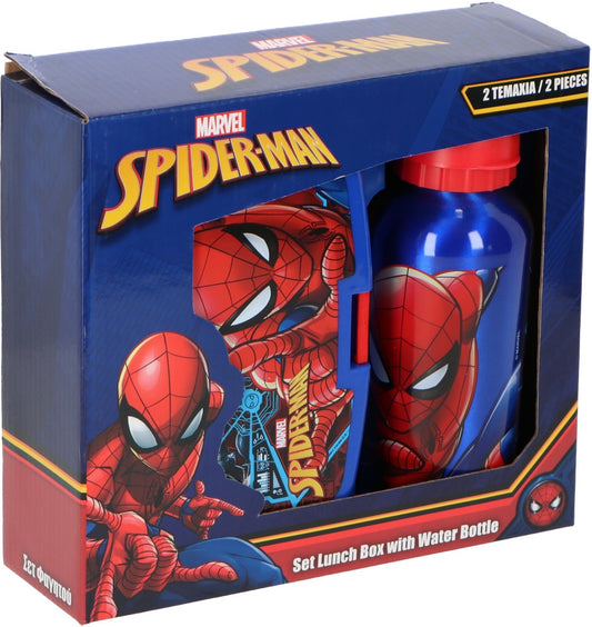 Spiderman Matboks & Drikkeflaske