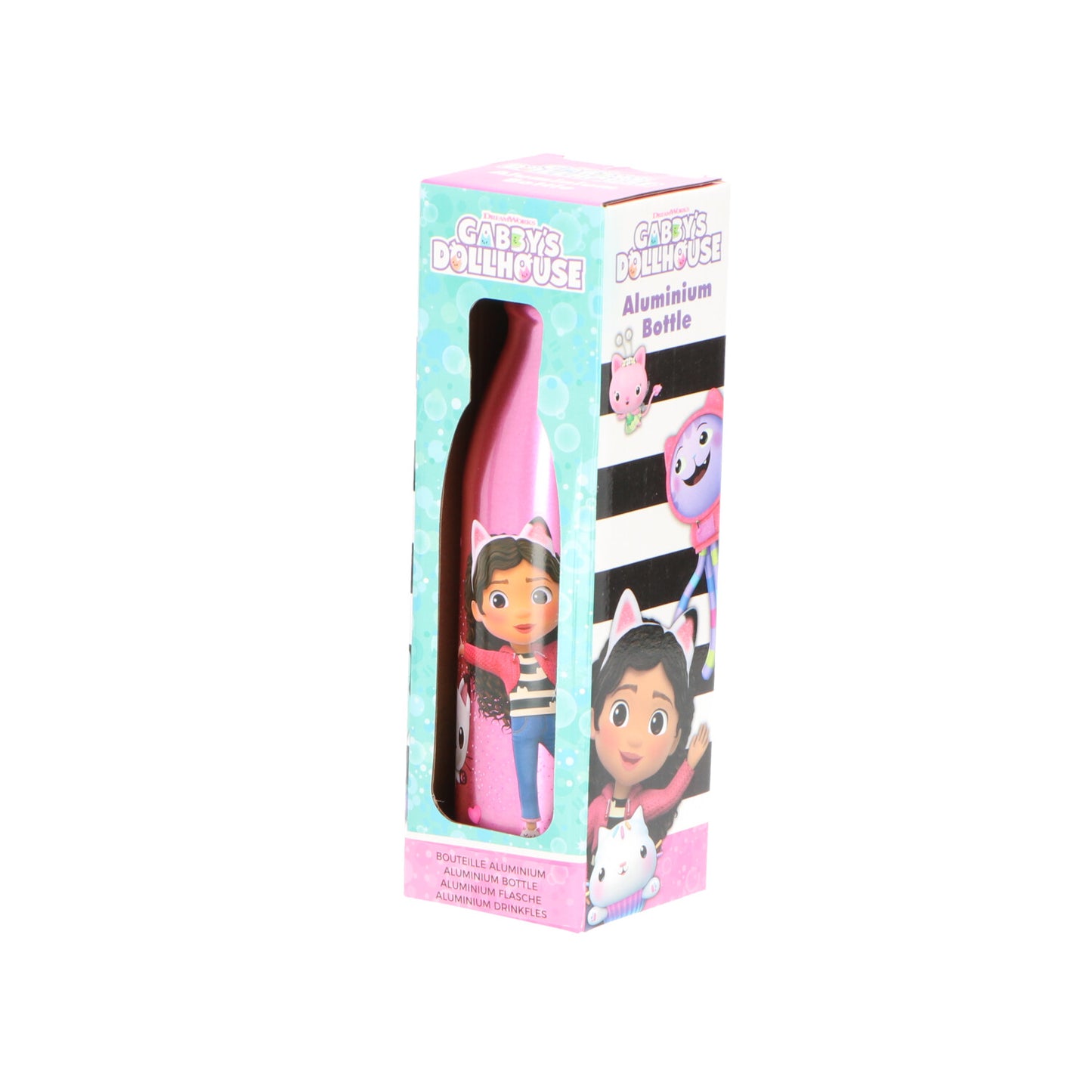 Gabby's Dollhouse Drikkeflaske i aluminium - 600 ml