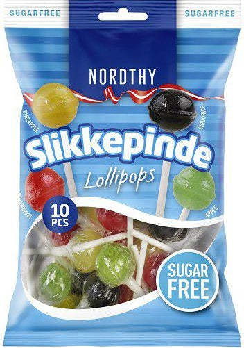 Nordthy Kjærlighet På Pinne Sukkerfri 10stk