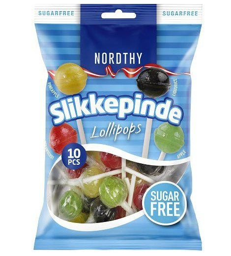 Nordthy Kjærlighet På Pinne Sukkerfri 10stk