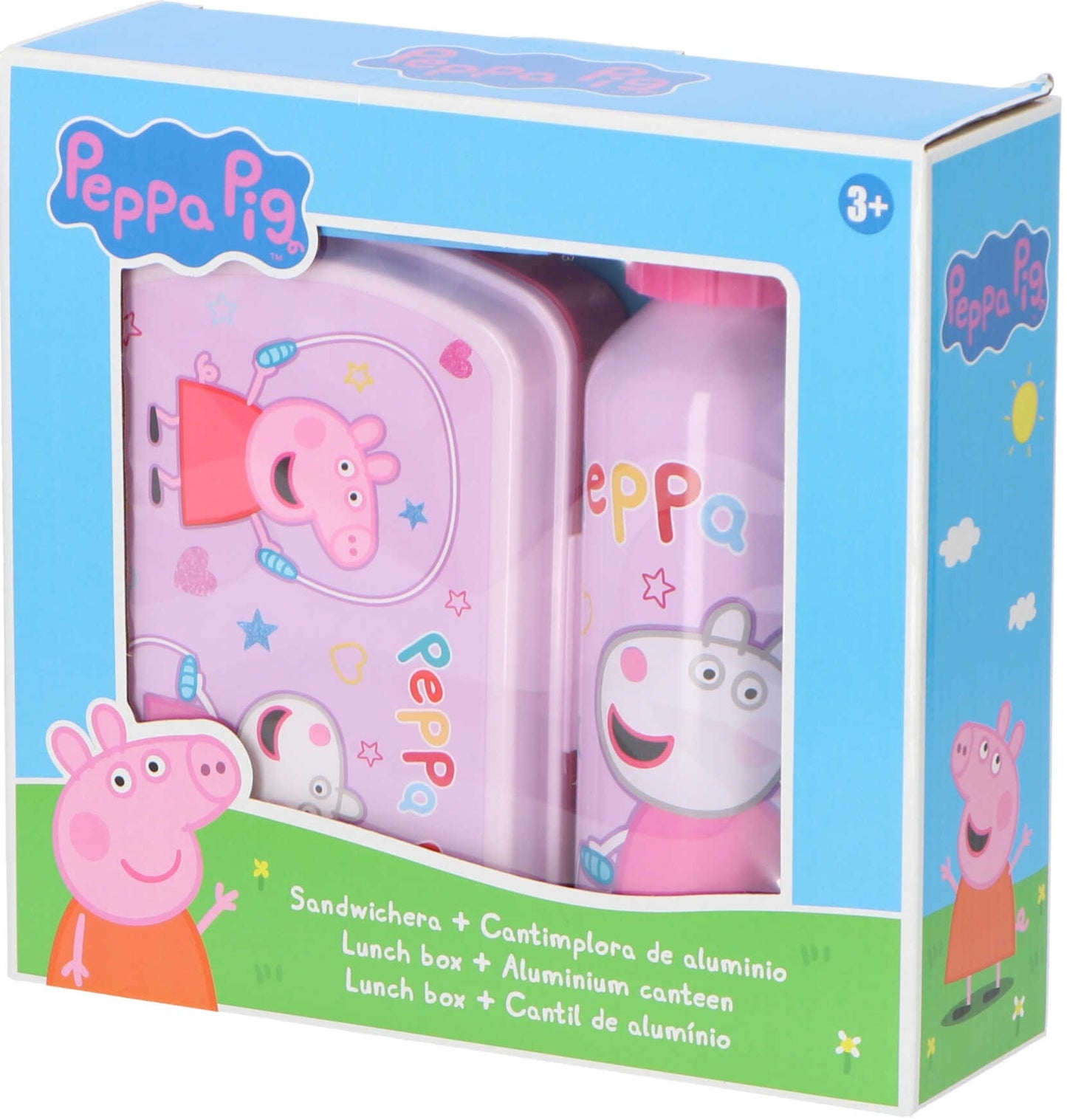 Peppa Gris Matboks & Drikkeflaske