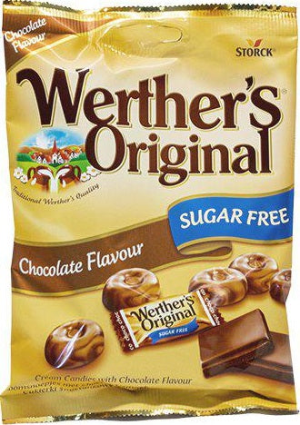 Werther's Original Sjokolade Sukkerfri 70g